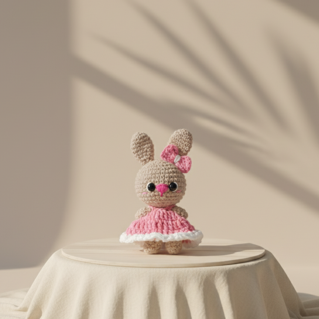 Llavero básico amigurumi