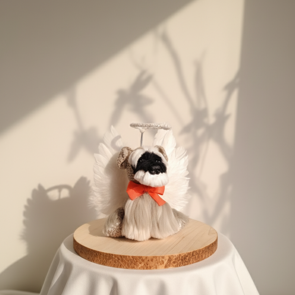 Mascota personalizada con alas 10–12 cm