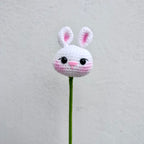 Conejo  Amigurumi Tejido a Crochet– Complemento para ramos