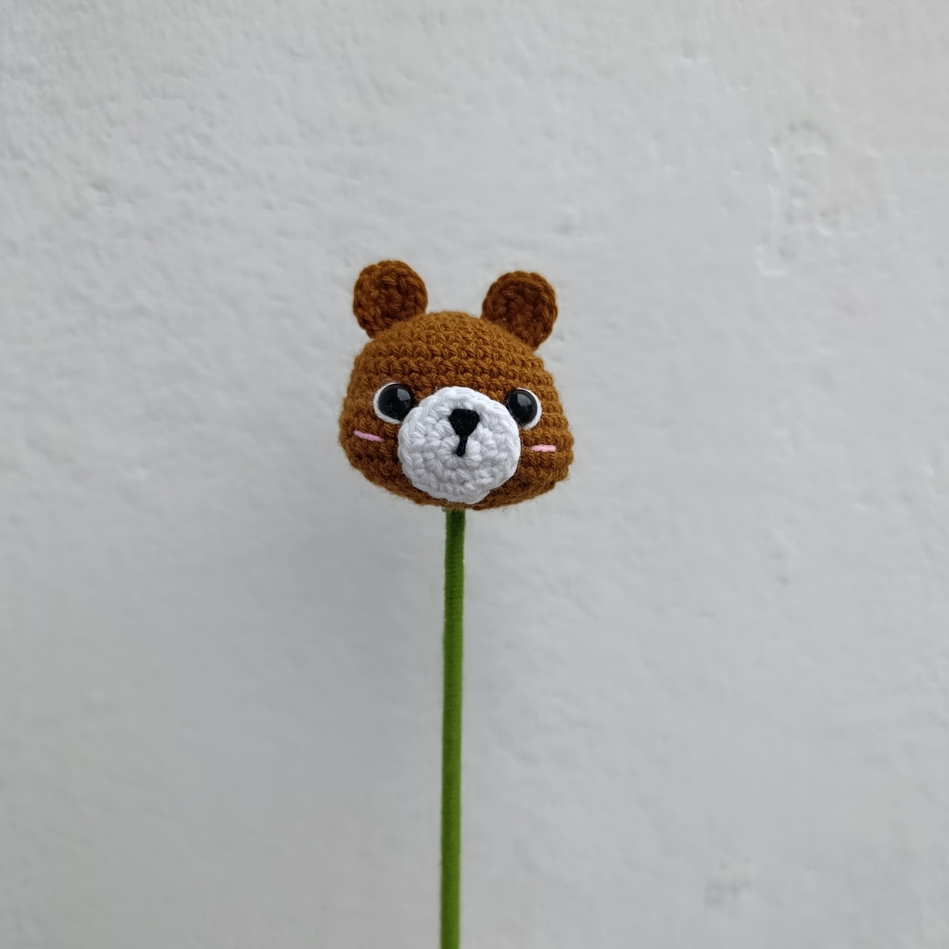 Oso Amigurumi Tejido a Crochet– Complemento para ramos