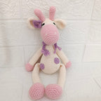 Jirafa Amigurumi Pastel en Crochet 30 cm