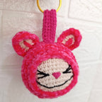 lavero Labubu Tejido en Crochet