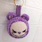 lavero Labubu Tejido en Crochet