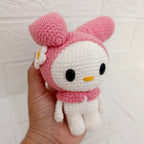 Muñeco Melody Amigurumi – Amiga de Hello Kitty
