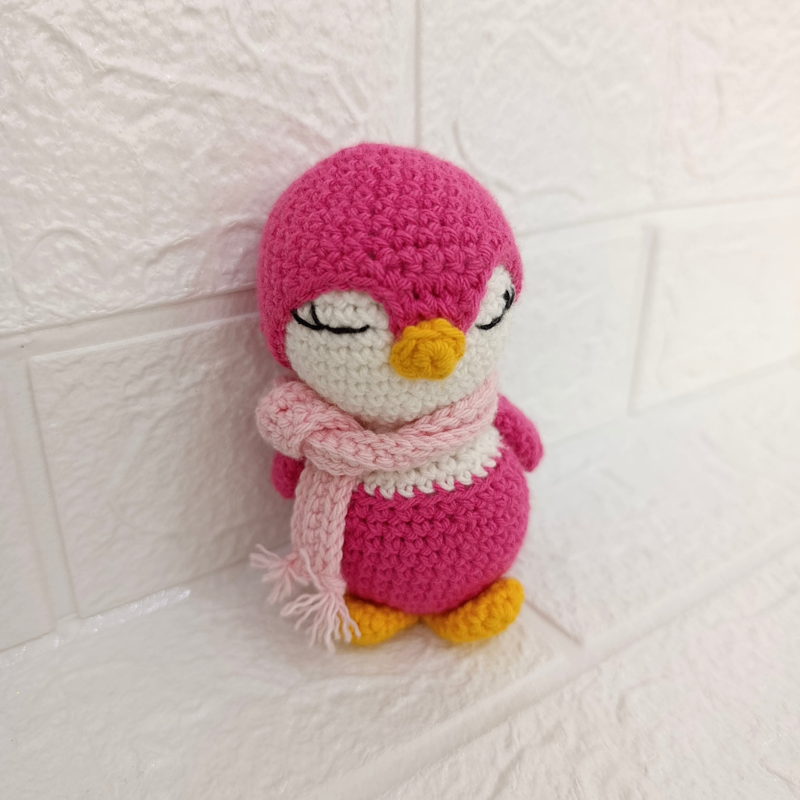 Pingüino Amigurumi en Crochet