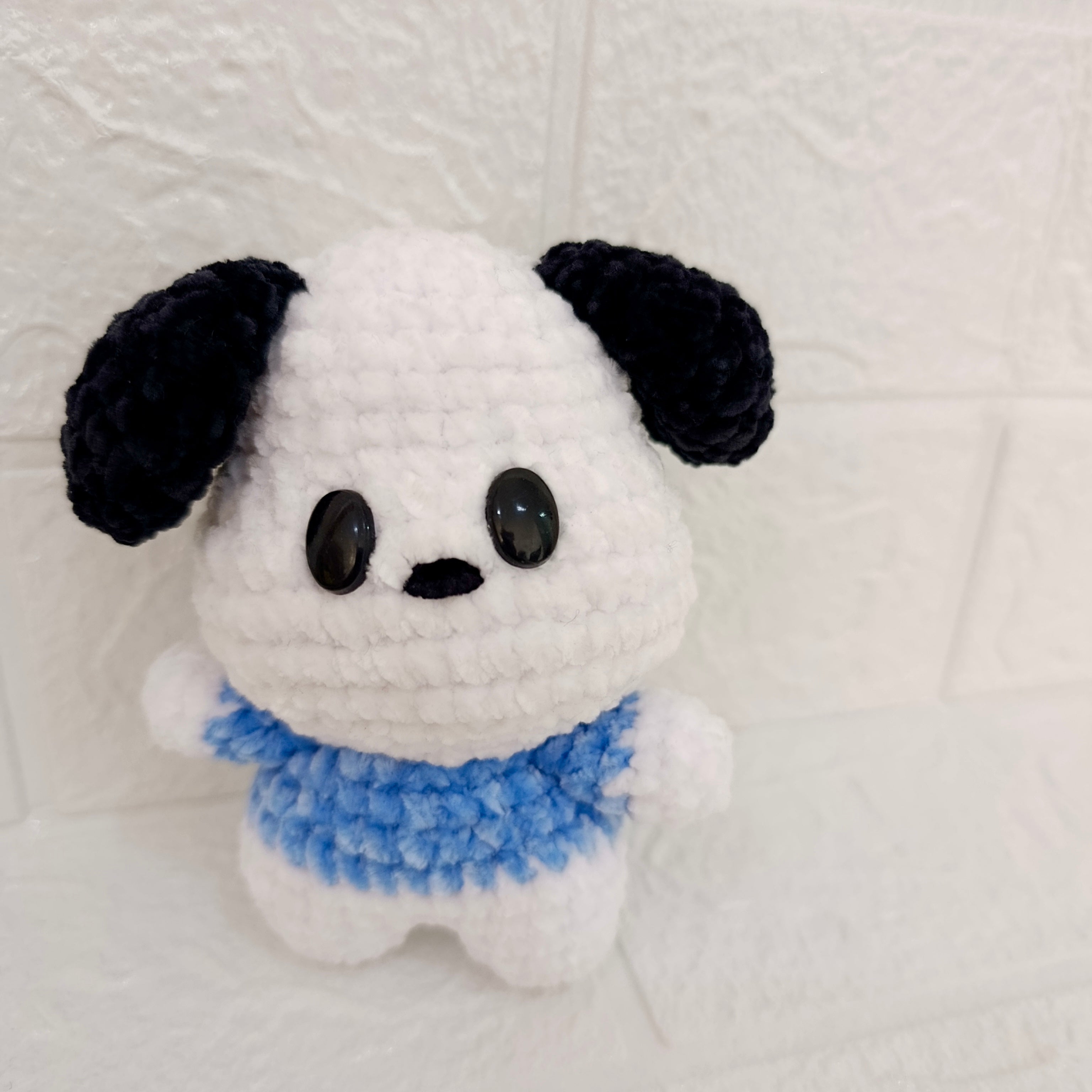 Muñeco Pochacco Amigurumi en Chenille