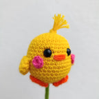 Pollito amigurumi crochet
