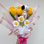 Ramo Amigurumi Flores Amarillas en Crochet