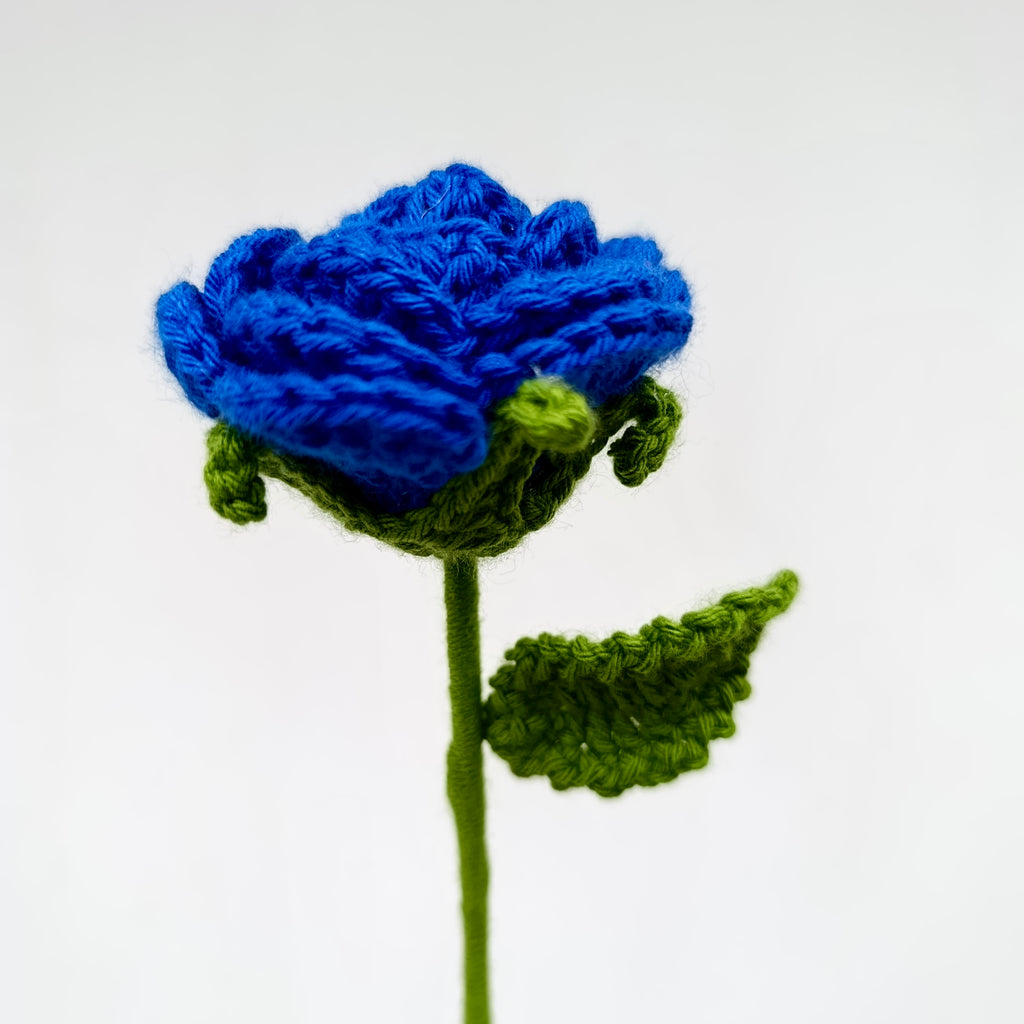 Ramo Luffy Crochet con Rosa