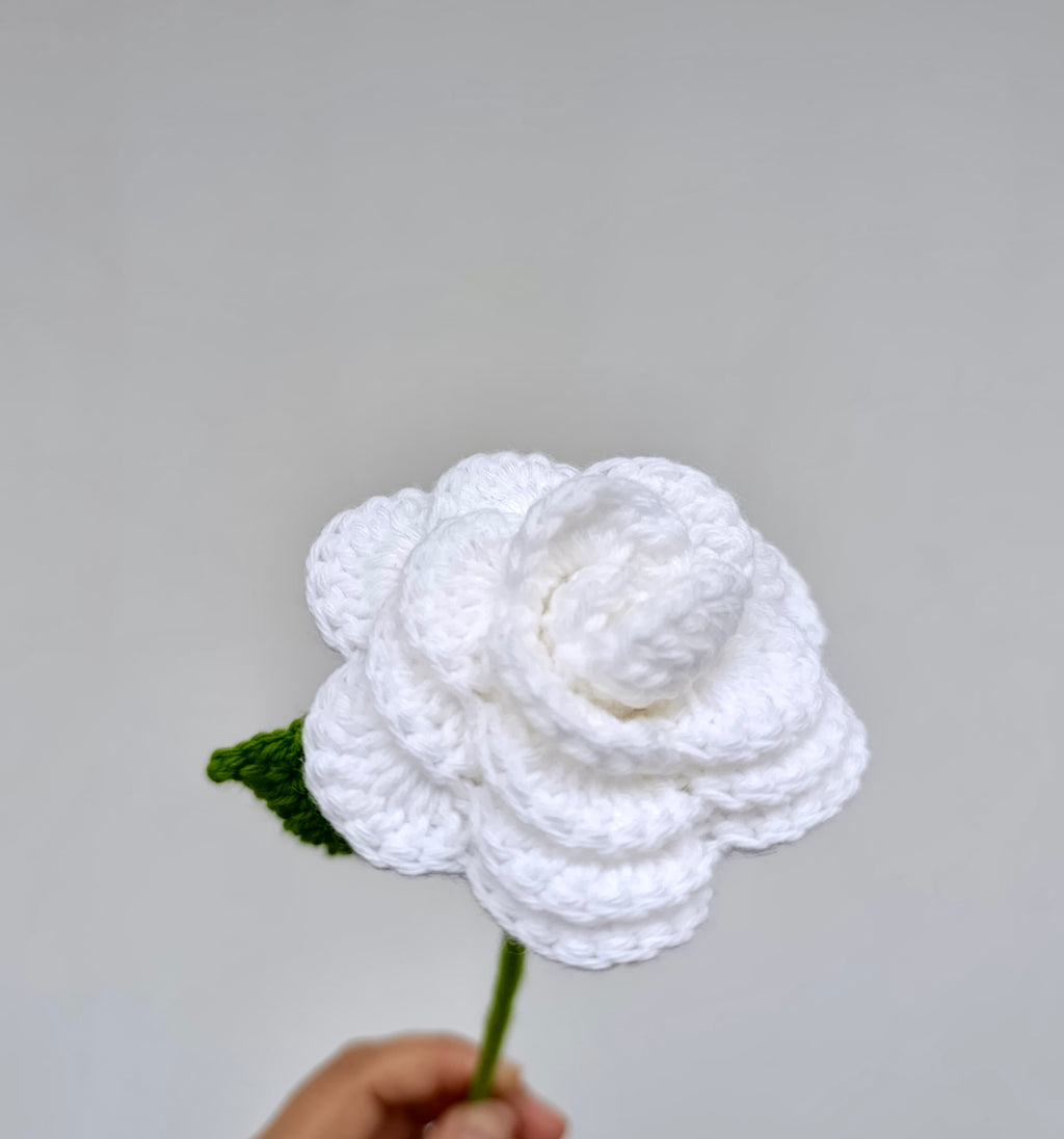 Ramo Crochet Sonriente con Girasol, Tulipanes y Rosas