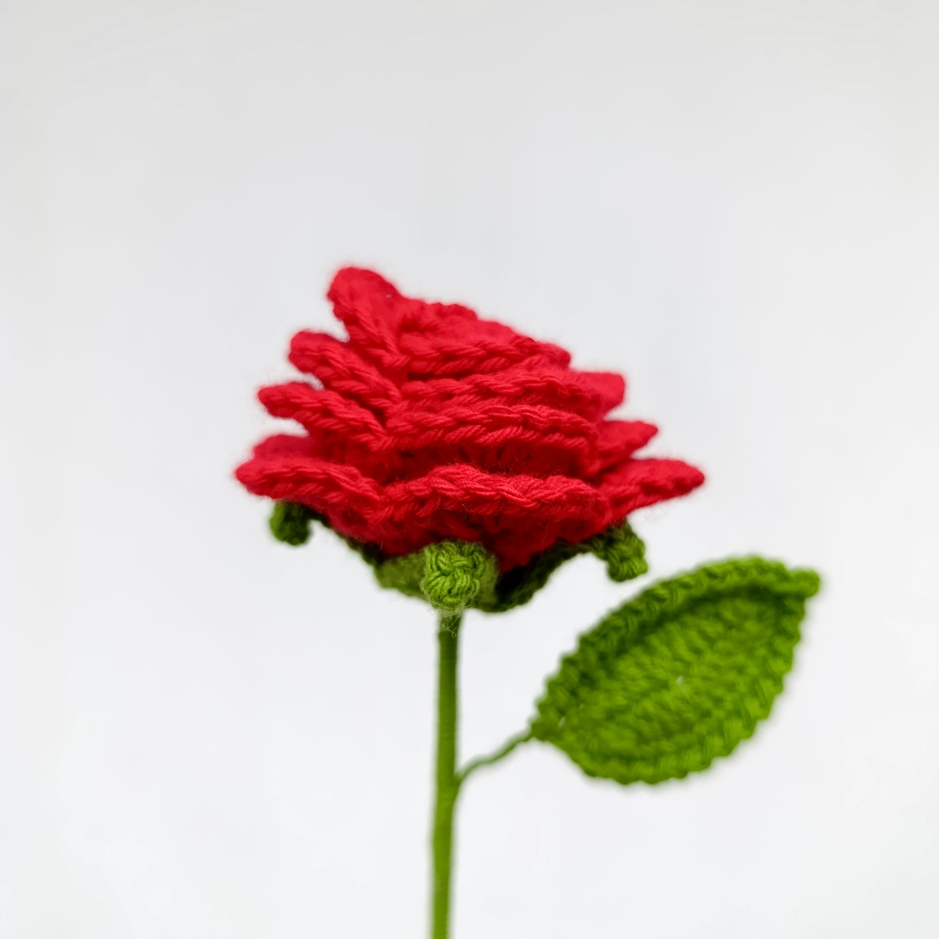 Box Flores Crochet: 3 Rosas + Snoopy Novia