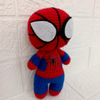 Spiderman Amigurumi Grande – Muñeco Tejido a Mano
