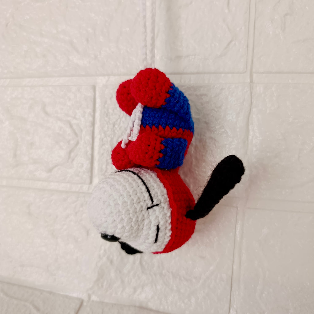 Amigurumi Snoopy Spiderman Tejido a Crochet 10 cm
