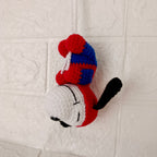 Amigurumi Snoopy Spiderman Tejido a Crochet 10 cm