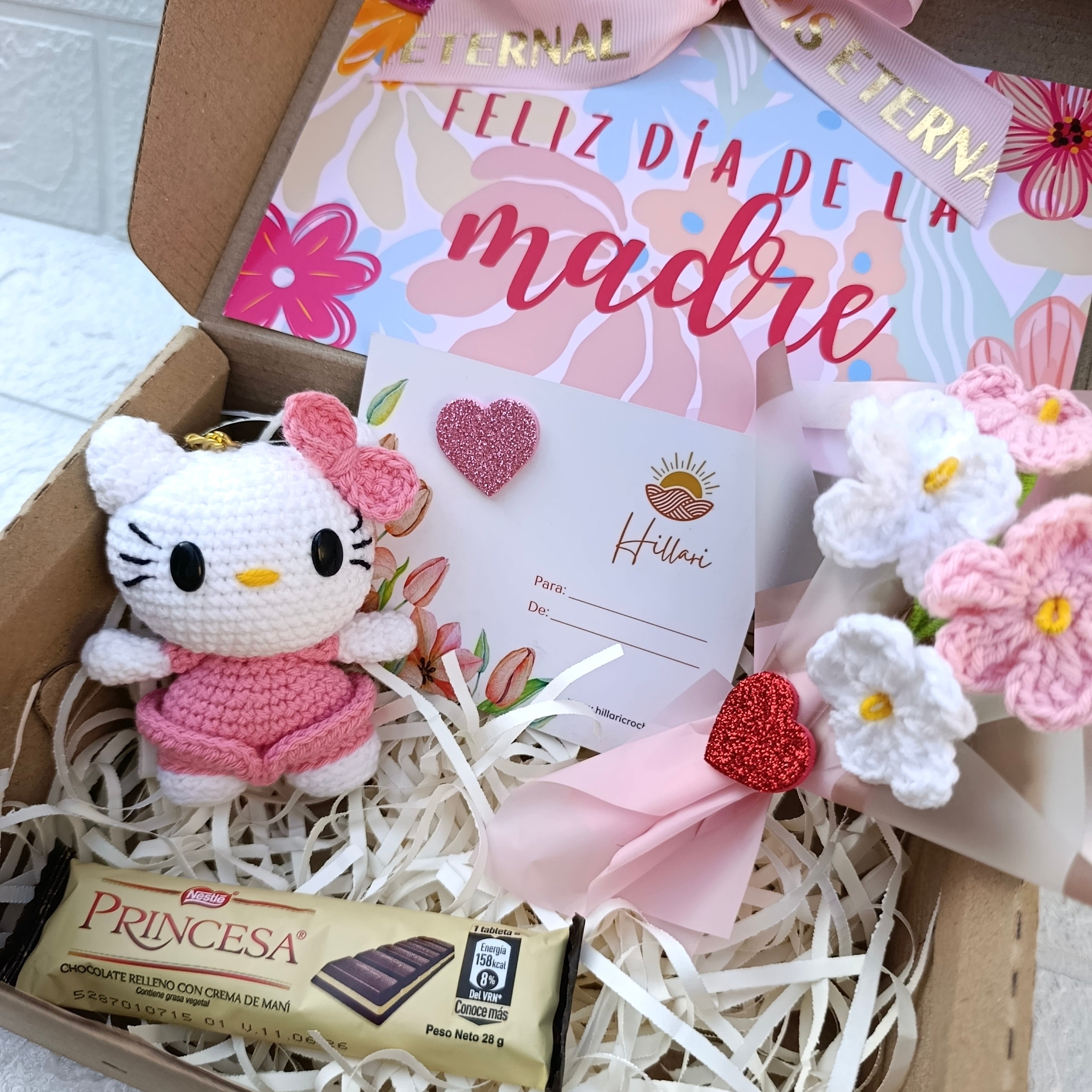 Caja Kitty Tejida
