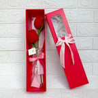 Ramo en Caja Premium con 2 Tulipanes Crochet