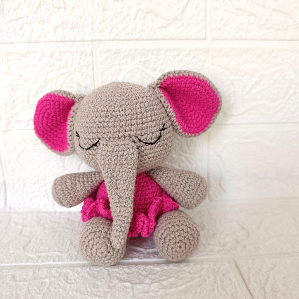 Elefantito Bebé Tejido – Amigurumi