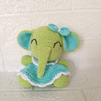 Elefantito Bebé Tejido – Amigurumi
