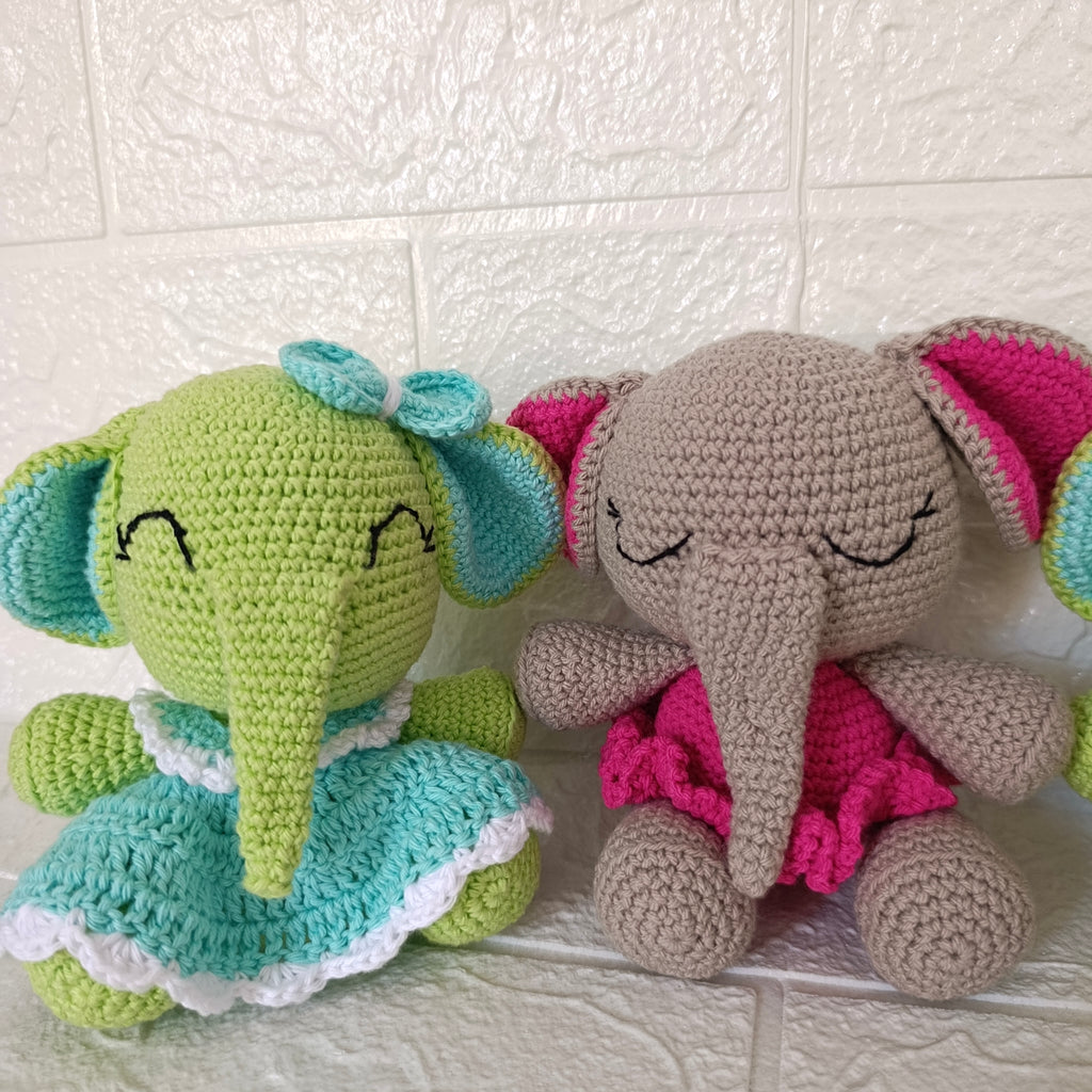 Elefantito Bebé Tejido – Amigurumi