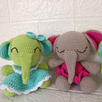 Elefantito Bebé Tejido – Amigurumi