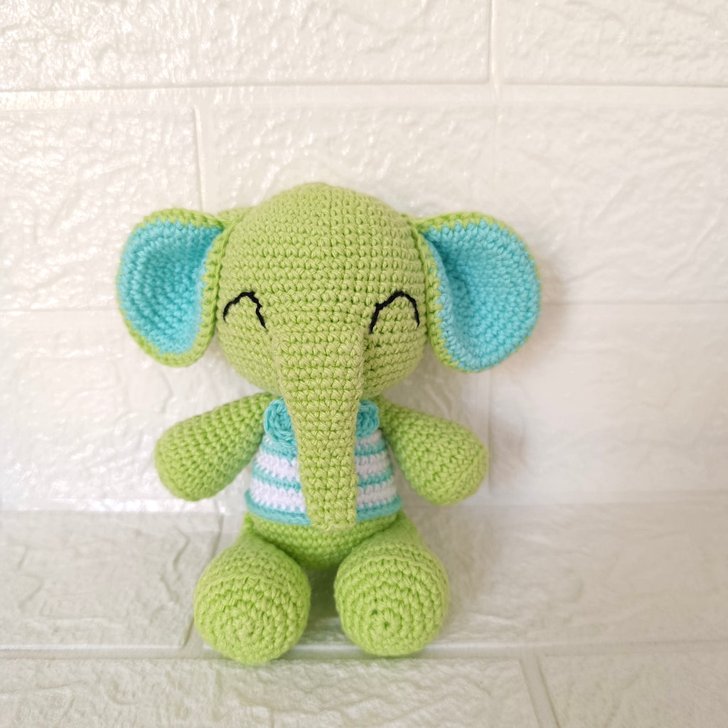 Elefantito Bebé Tejido – Amigurumi