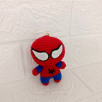 Llavero Spiderman Tejido en Crochet