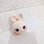 Llavero Conejo Mediano Tejido a Mano – Crochet