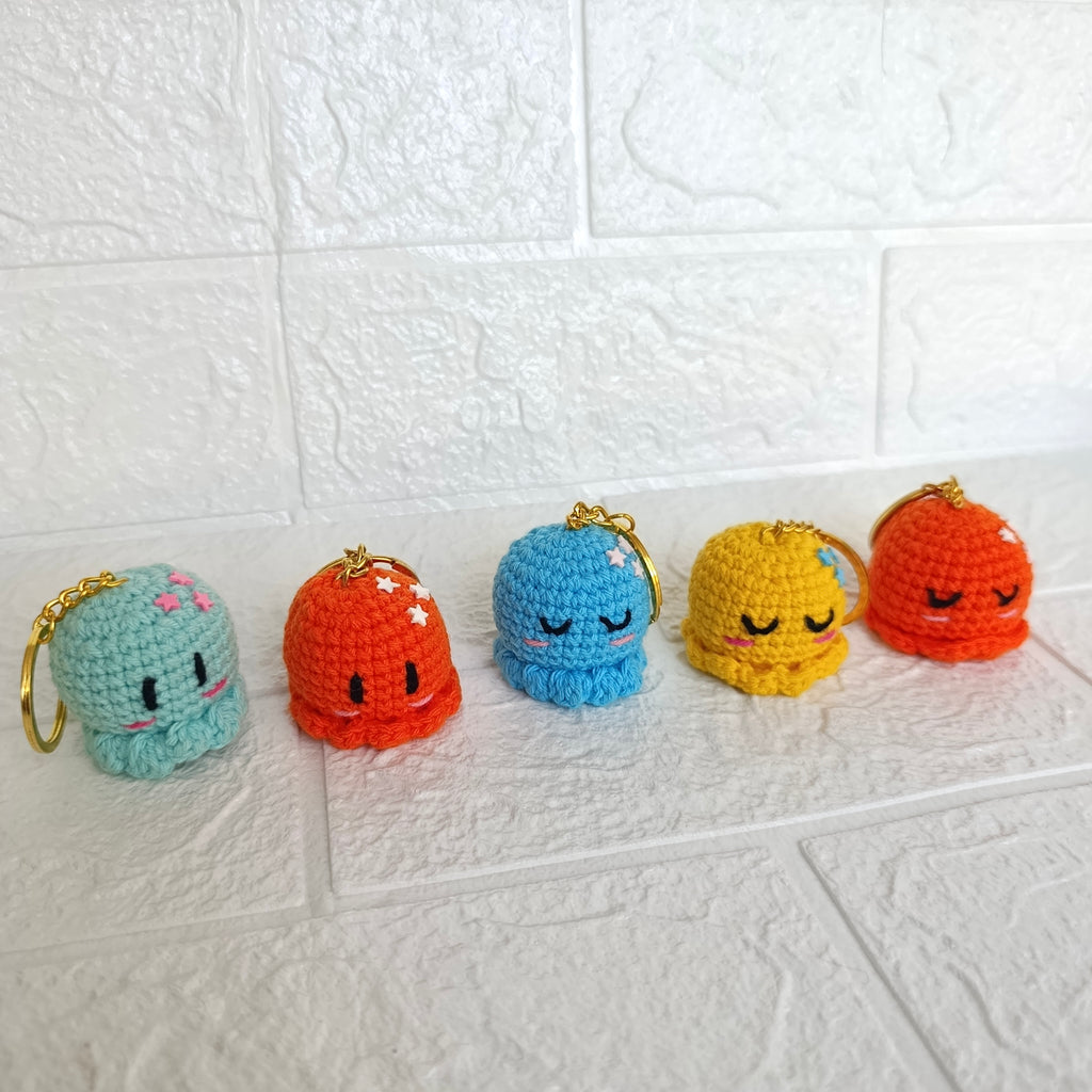 Llavero Pulpitos en Crochet