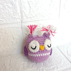 Llavero Buhos en Crochet – 9 cm