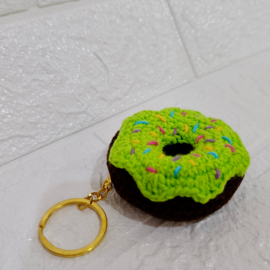 Llavero Donas Tejido en Crochet