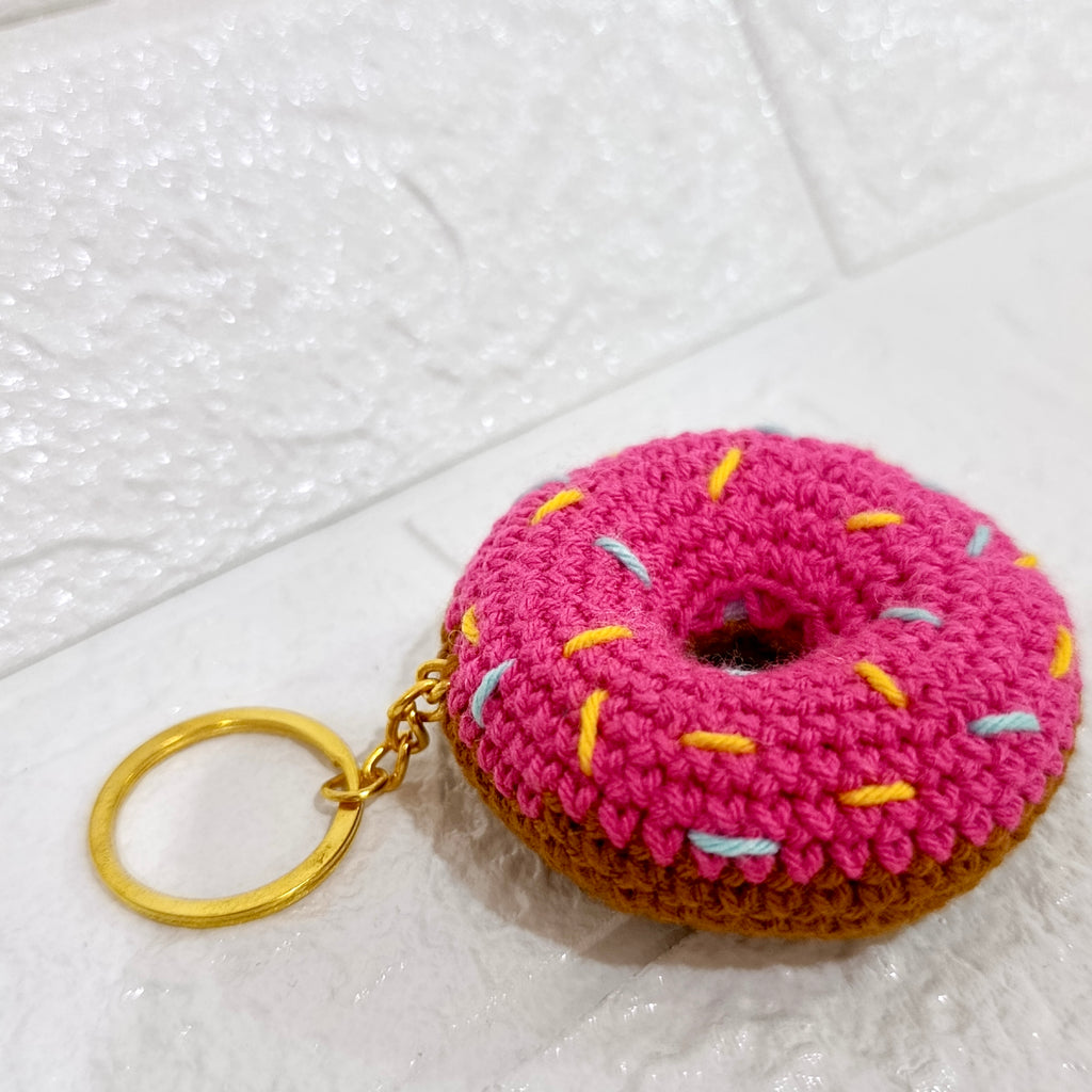 Llavero Donas Tejido en Crochet