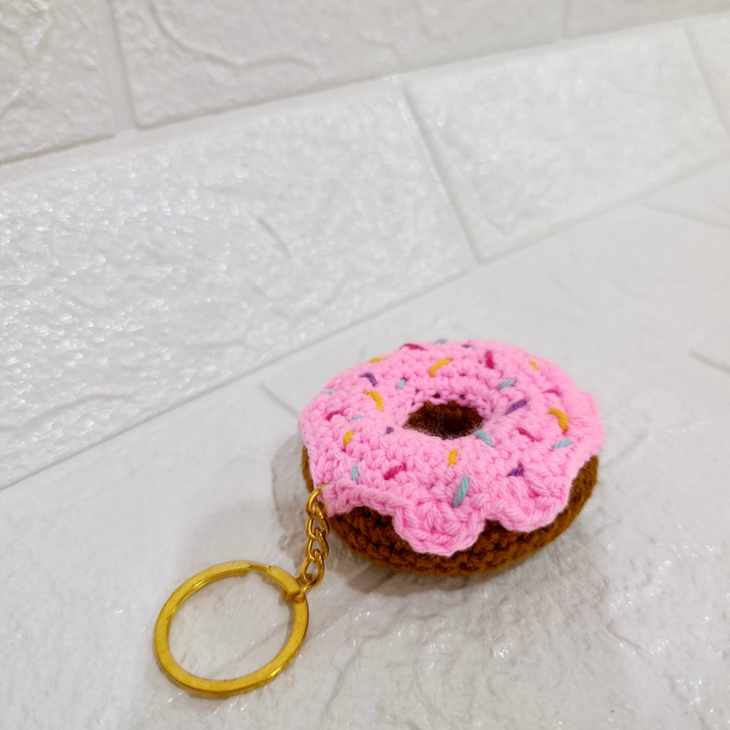 Llavero Donas Tejido en Crochet