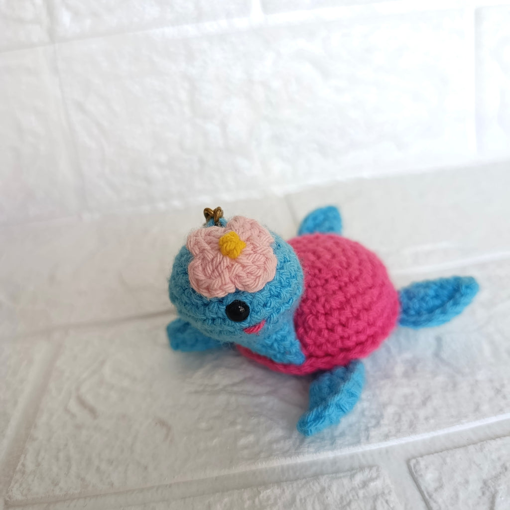 Llavero Tortuga en Crochet