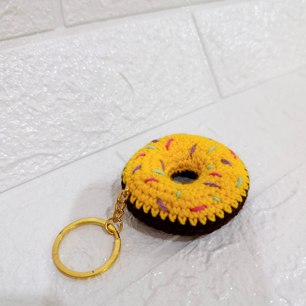 Llavero Donas Tejido en Crochet