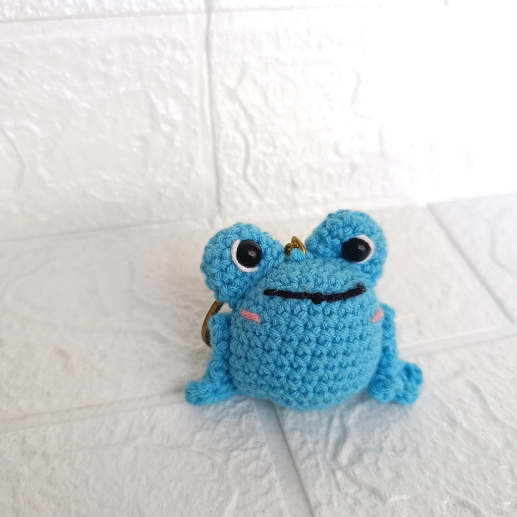 Llavero Ranitas Locas en Crochet