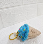 Llavero Helados Tejido en Crochet