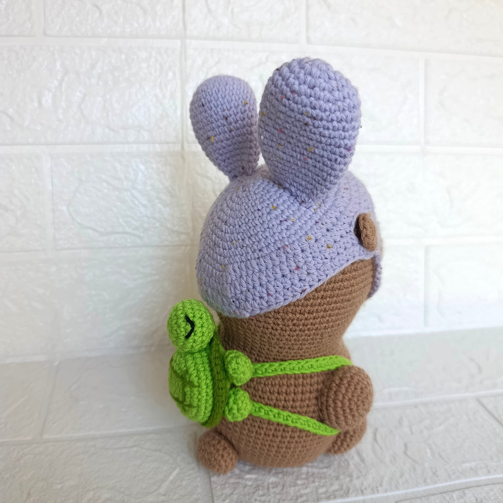 Capibara Amigurumi Grande en Crochet