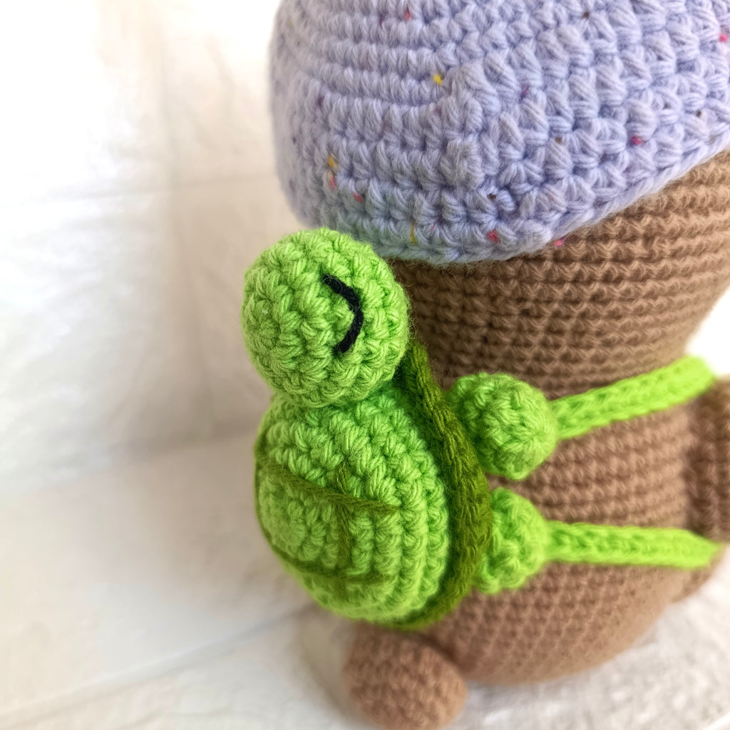 Capibara Amigurumi Grande en Crochet