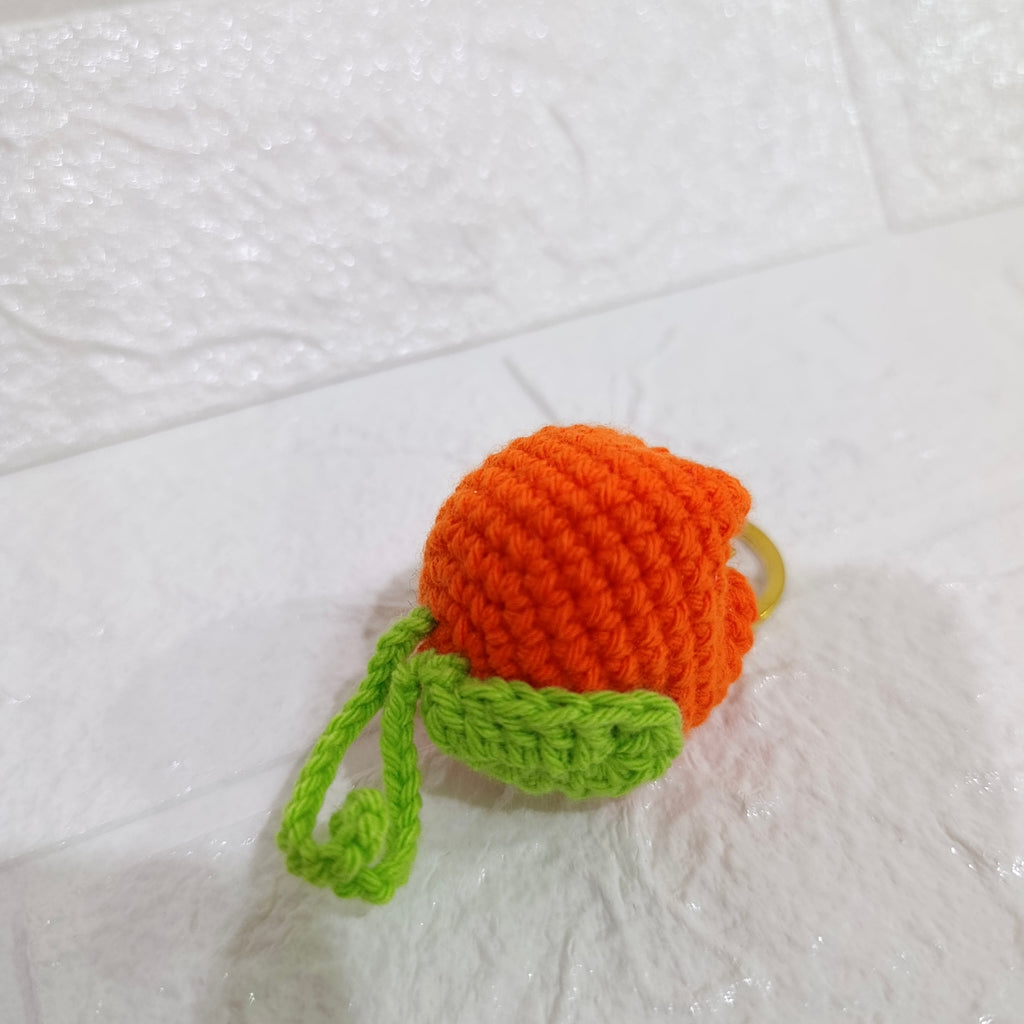 Llavero Tulipán Tejido a Mano