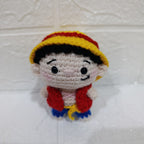 Luffy Amigurumi – Muñeco Tejido a Mano (One Piece)