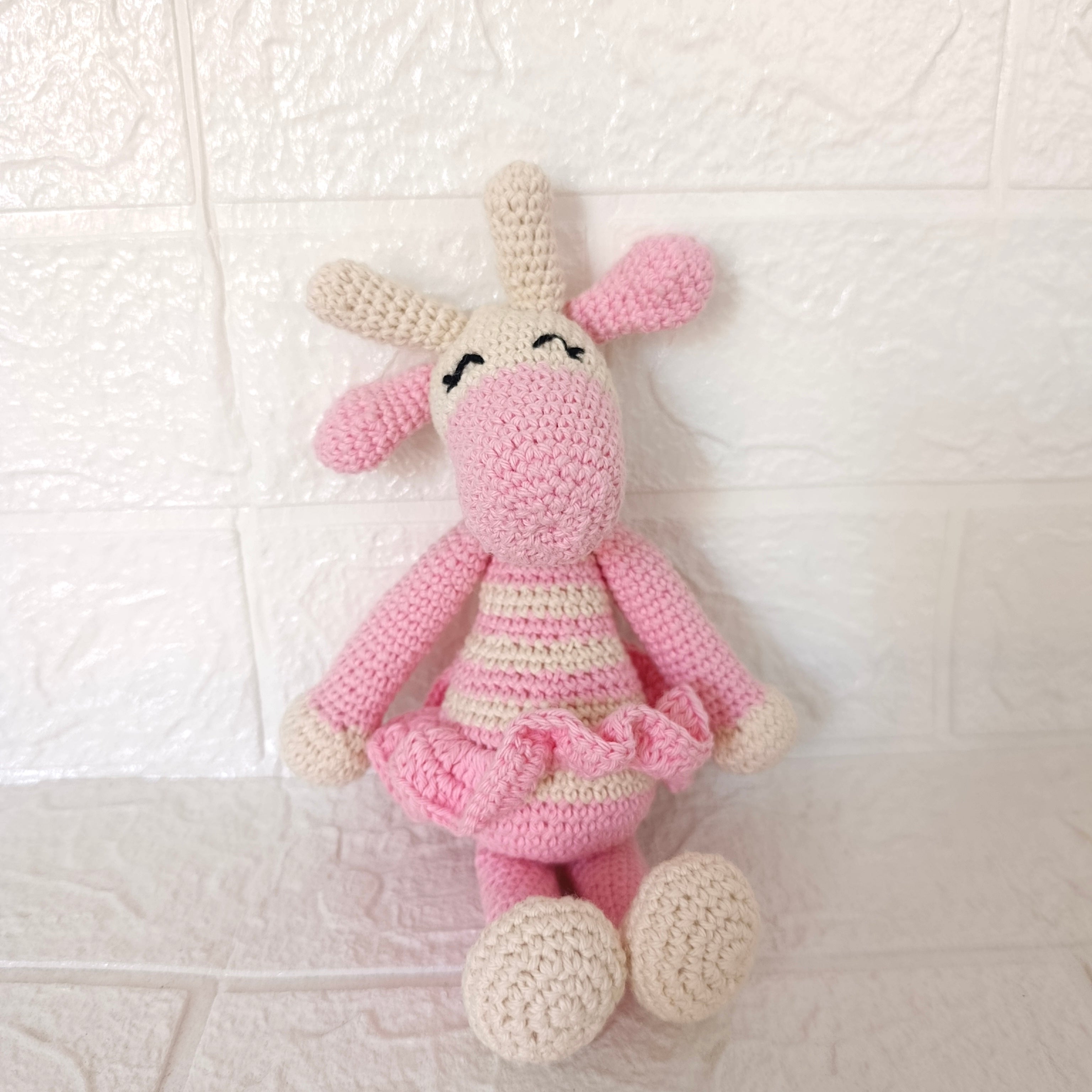 Jirafita Bebé Tejida – Amigurumi