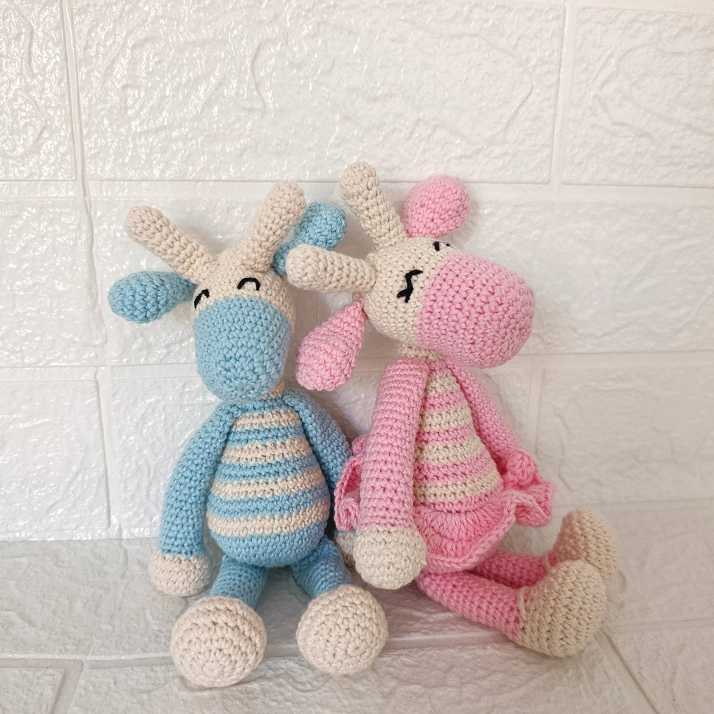 Jirafita Bebé Tejida – Amigurumi