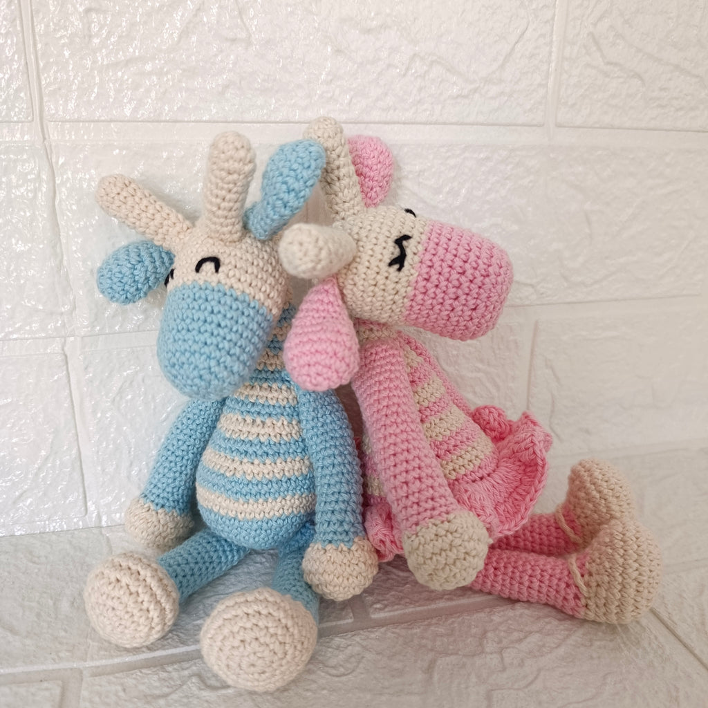 Jirafita Bebé Tejida – Amigurumi