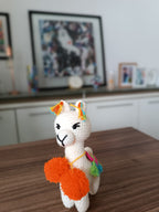 Llama Tradicional Crochet 15 cm