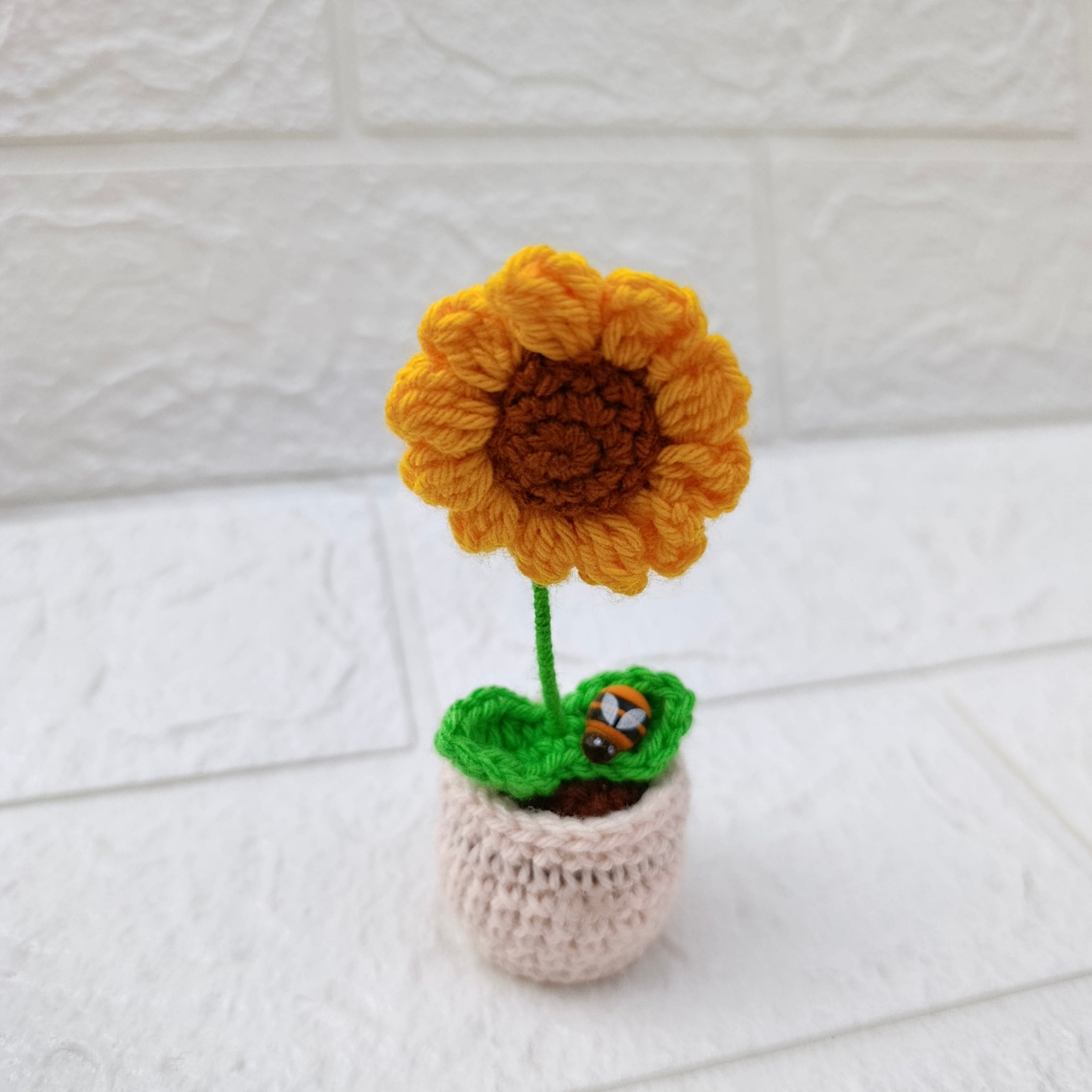 Mini Maceta Tejida