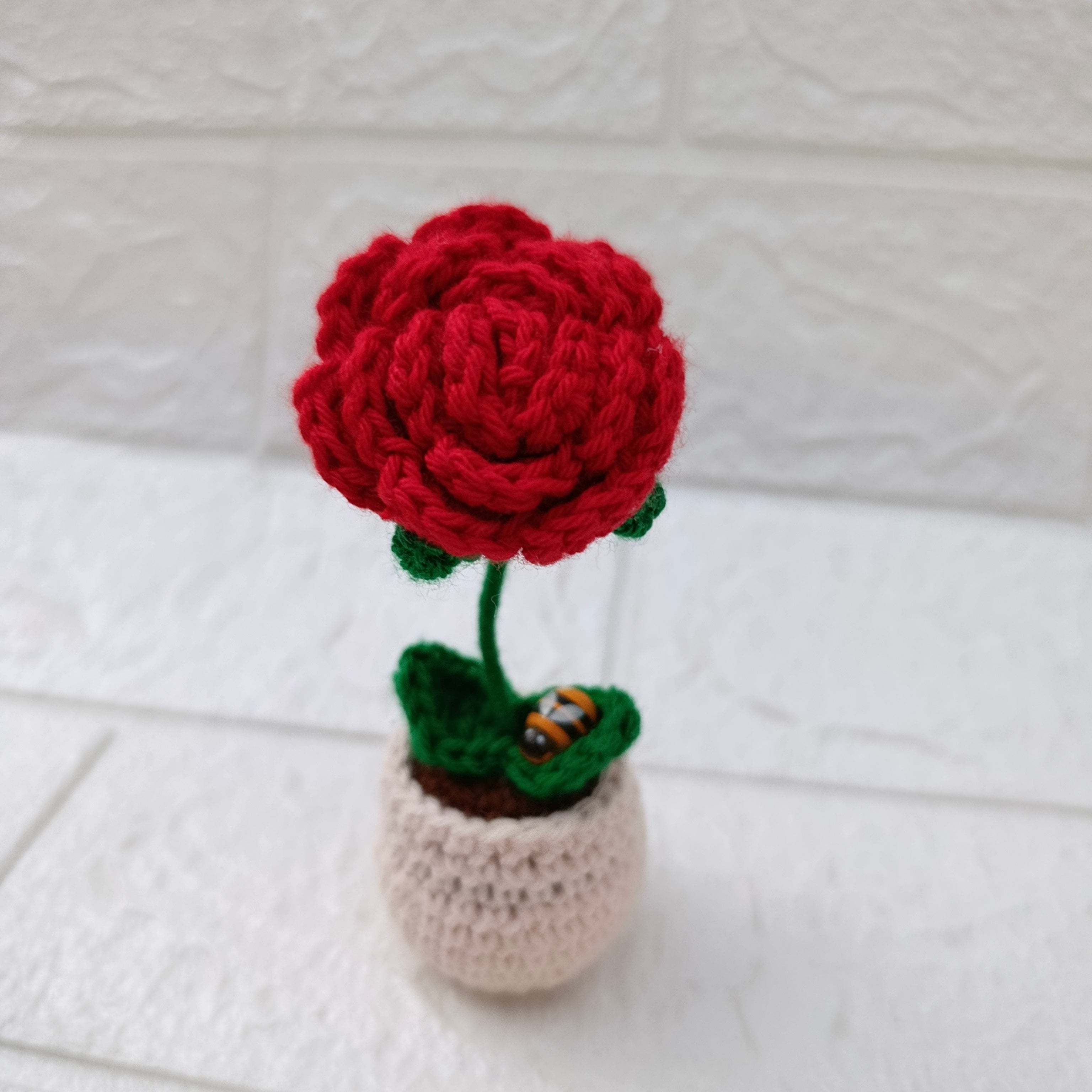 Mini Maceta Tejida