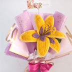 Ramo Rapunzel San Valentín Tejido en Crochet