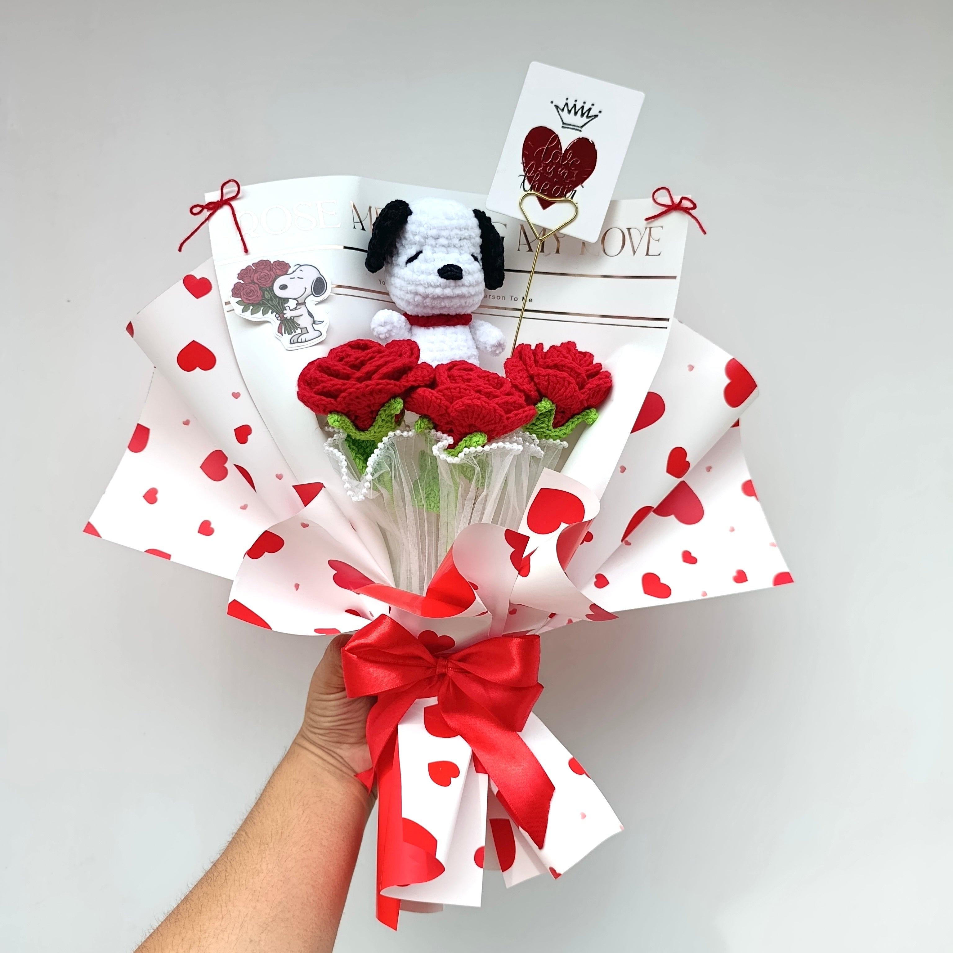 Ramo Snoopy San Valentín