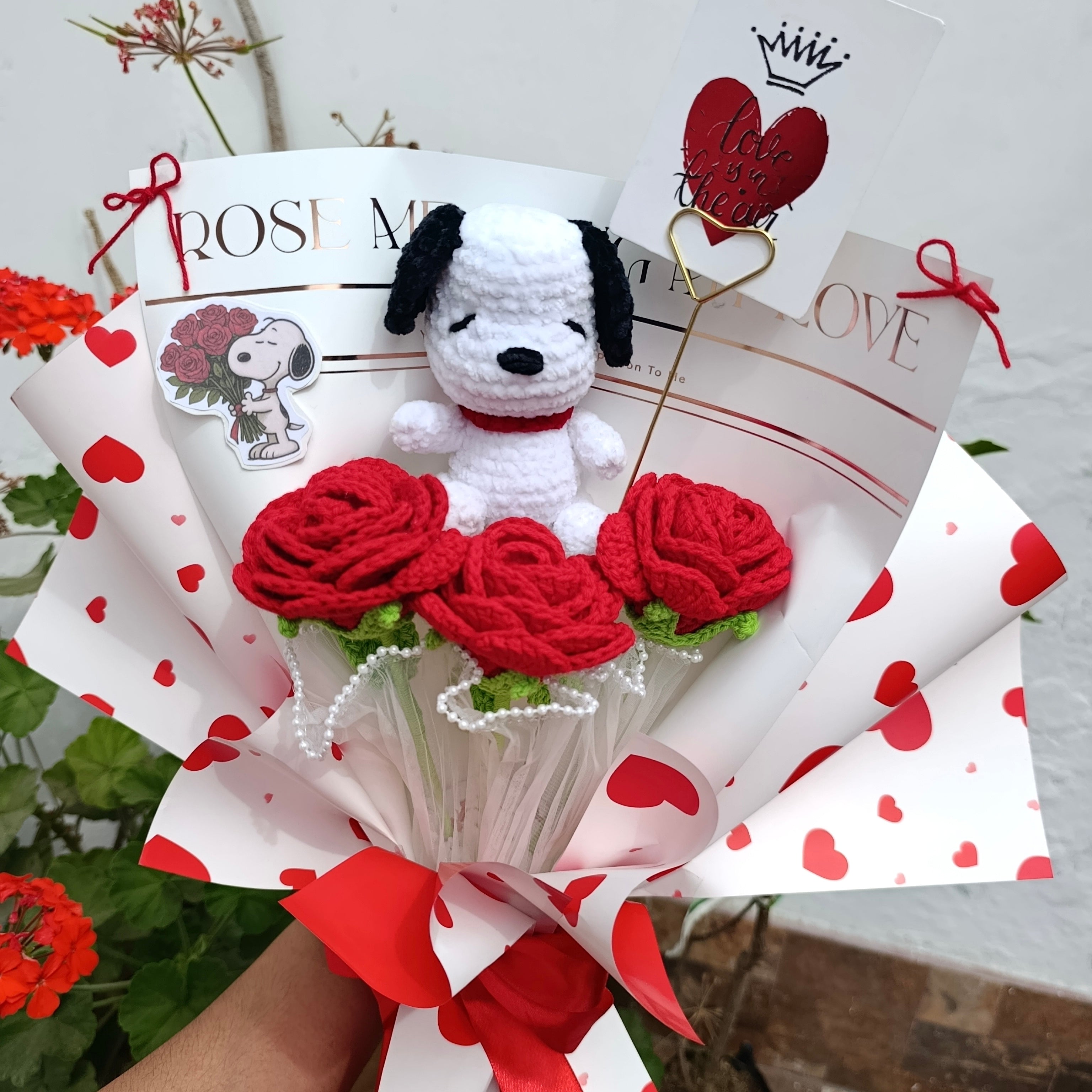 Ramo Snoopy San Valentín