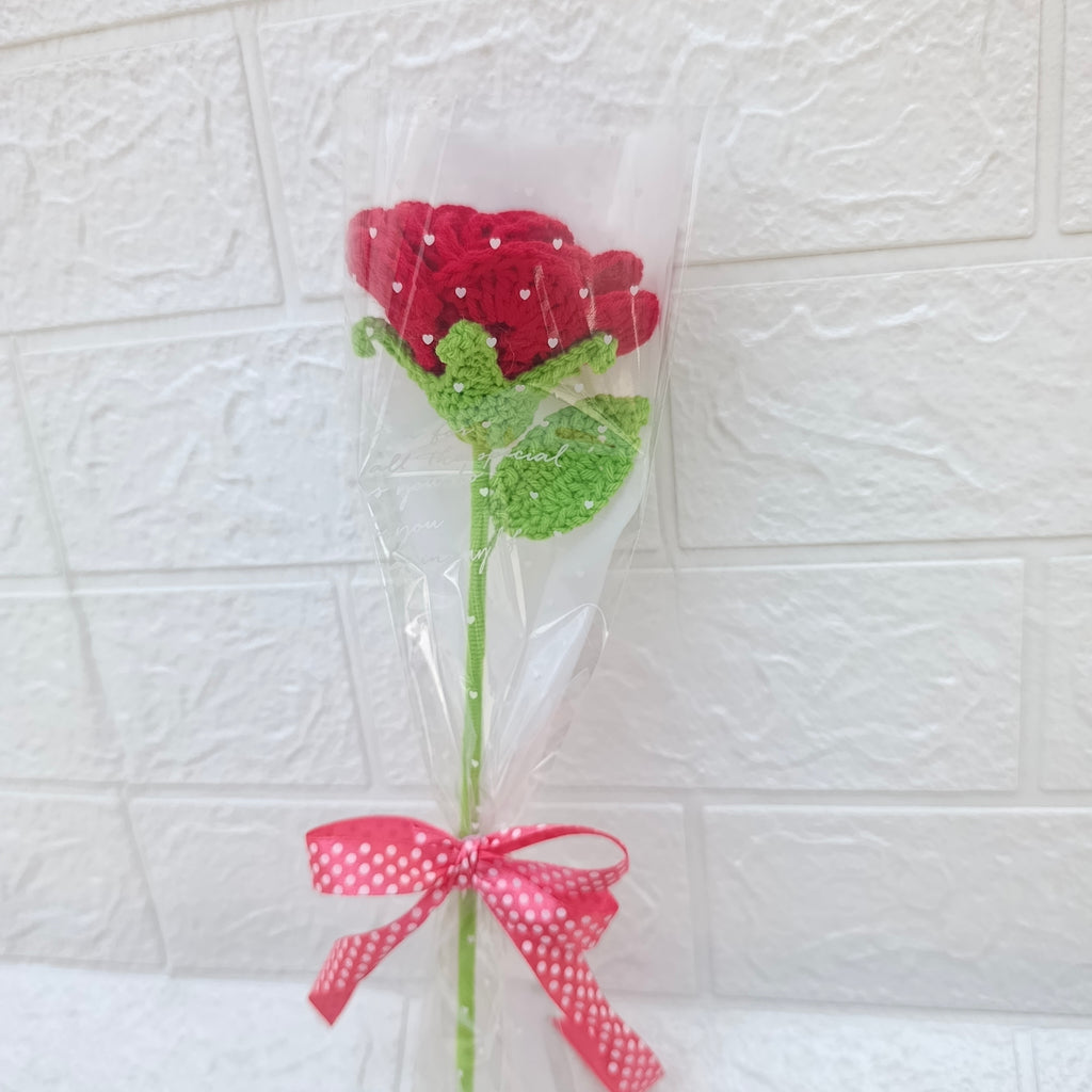 Rosa Tejida a Mano